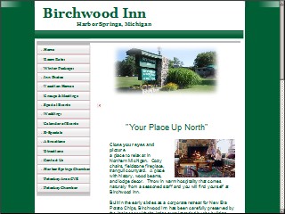Web site www.birchwoodinn.com, Birchwood Inn