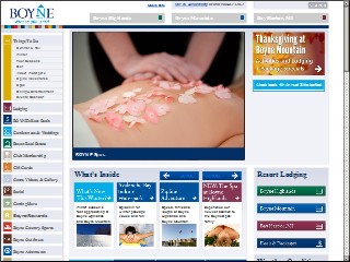 Web site www.boyne.com, Boyne USA Resorts